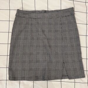 Garage Plaid Skirt